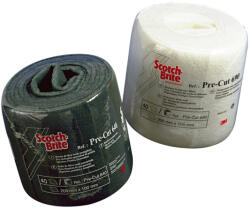 3M dörzsi mosogatószivacs tekercsben 200 mmx4 m Scotch-Brite Nr. 690 fehér