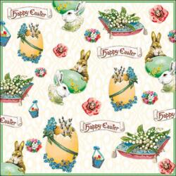 Ambiente Húsvéti szalvéta 33x33cm, 20db-os Easter Banner