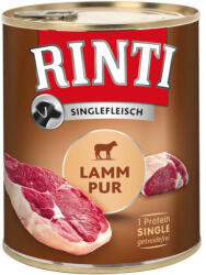 RINTI Singlefleisch kutya konzerv adult bárány 6x800g