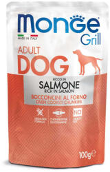 Monge Grill kutya tasak adult lazac 24x100g