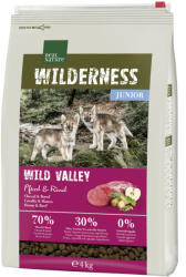 REAL NATURE Wilderness száraz kutyaeledel junior lóhús&marha 4kg