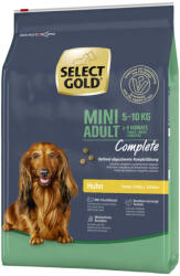 SELECT GOLD Complete kutya szárazeledel mini adult csirke 4kg