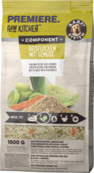 PREMIERE Raw Kitchen kutya rizspehely zöldségekkel 1, 5kg