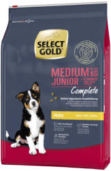 SELECT GOLD Complete kutya szárazeledel medium junior csirke 4kg