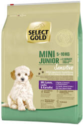 SELECT GOLD Sensitive kutya szárazeledel mini junior bárány 4kg