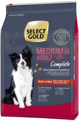 SELECT GOLD Complete száraz kutyaeledel medium adult marha 4kg