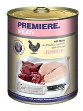 PREMIERE Meati kutya konzerv junior csirke 6x800g