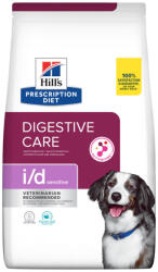 Hill's Hill's Prescription Diet Sensitive száraz kutyaeledel emésztőrendszeri problémákra i/d rizs 1, 5kg