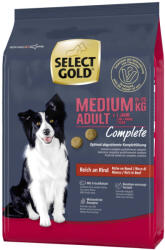 SELECT GOLD Complete száraz kutyaeledel medium adult marha 1kg