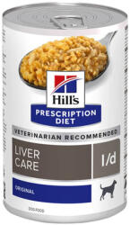 Hill's HILLS Prescription Diet kutya konzerv májfunkció támogató l/d 12x370g