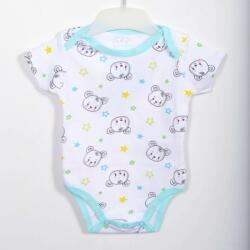 E plus M body rövid ujjú Maci mintás 9-12 hó (80 cm)