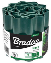 Bradas univerzális ágyásszegély zöld 9mx20cm