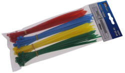  Kábelkötegelő készlet 200x3.6mm p-z-s-f (100db/cs) (23884)