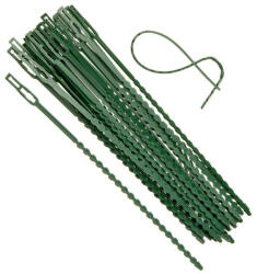 Nature gyorskötöző rögzítő zöld 35cm 12db (6040434)