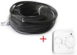 Falcon Kit - Cablu de incalzire electrica Falcon U-Heat 260 W - 14, 5m (18 W/m) + Termostat manual U-Heat de perete, cu senzor de temperatura pe podea 16 A (2253105)