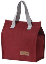 Flippy Geanta Termoizolanta Tip Bento Bag Flippy, Camping Cooler, Aluminiu, 22.5x13x25, 5 cm, 3.3 L, Visiniu (teo-127706)