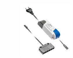 GTV Transformator Banda LED 36W 12VDC, IP20, cablu de alimentare 2m (LD-ZZAS36PROPLUSKD6)