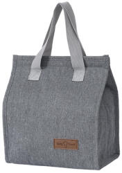 Flippy Geanta termoizolanta tip bento bag Flippy, camping cooler bag, Aluminiu, 22.5 x 13 cm, 3.3 L, gri (teo-125096)