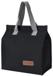 Flippy Geanta Termoizolanta Tip Bento Bag Flippy, Camping Cooler, Aluminiu, 22.5x13x25, 5 cm, 3.3 L, Negru (TEO-127705)