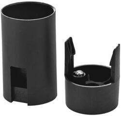 Emos Izzó foglalat E14 műanyag 1253-030, fekete, 1db 3109290500 (3109290500)