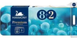 Harmony Toalettpapír 3-rétegű PREMIUM - 8+2 tekercs