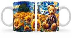 Nevesajándék Bögre 3 dl - Anya - Van Gogh stílusú- Anyák Napi Ajándék (B1088)