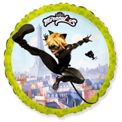  Katicabogár és Fekete macska Cat Noir fólia lufi 46 cm (MLG302677)