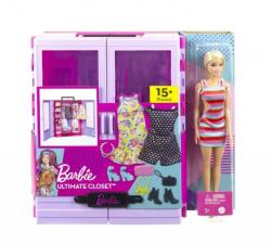 Mattel Papusa Mattel Interactive Barbie Garderoba Multicolor (194735089550) Papusa