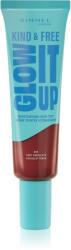 Rimmel Kind & Free Glow It Up könnyű hidratáló alapozó árnyalat 605 Deep Chocolate 30 ml