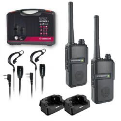 Albrecht TecTalk Worker 3 professzionális PMR adóvevő rádió 2db (TecTalk Worker 3 2db)