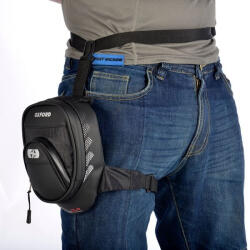 OXFORD Borseta Picior Moto Oxford L1R Leg Bag Negru 1L Marimea OS OL239 (OL239)