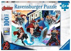 Ravensburger 13376 - Marvel hősök - Thor - 100 db-os XXL puzzle (13376)