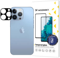 Wozinsky iPhone 14 Pro/ 14 Pro Max/15 Pro/15 Pro Max Wozinsky Full Camera Glass 9H kameralencse védő üvegfólia fekete