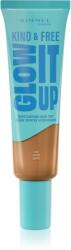 Rimmel Kind & Free Glow It Up könnyű hidratáló alapozó árnyalat 410 Latte 30 ml