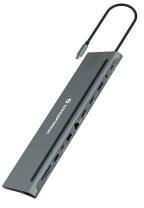 Conceptronic USB-C Notebook Dokkoló szürke (DONN17G)