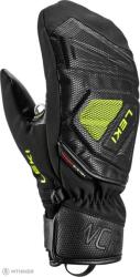 LEKI WCR C - Tech 3D gyerekkesztyű, fekete - ice citrom (7.0)