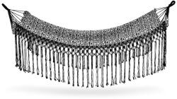  Hamac BRAZIL lungime 200 278 latime 100 alb cu negru (TPW68452)