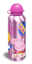 GIM Peppa malac alumínium kulacs lila 500ml (EWA17040PPB)