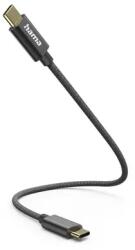 Hama Кабел за зареждане, usb-c -usb-c, 0.2м, черен (hama-201604) - xtreme