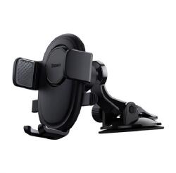 Baseus ULTRACONTROL LITE autós tartó (műszerfalra, szélvédőre, tapadókorongos, automata, 5.4-7.2 méret) FEKETE