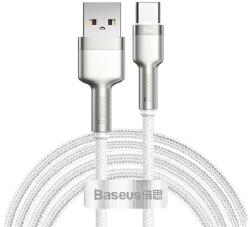 Baseus CAFULE adatkábel (USB - Type-C, 66W, gyorstöltő, 200cm, törésgátló) FEHÉR