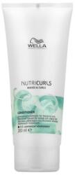 Wella Nutricurls Waves & Curls Conditioner balsam pentru păr ondulat si cret 200 ml