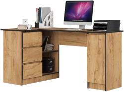 Sarokasztal B20 Baloldali CLP - Tölgy Craft - 155 cm - Akord Furniture Factory (SCHREIBB20LINKCRAFTPK)