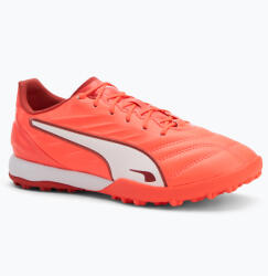 PUMA Мъжки футболни обувки PUMA King Pro TT glowing red/puma white/red fire