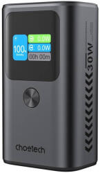 Choetech B701 powerbank, 10000mAh, PD 30W (szürke) (B701) - mi-one