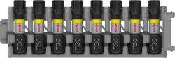 Bosch PRO Torx ütvecsavarozó bit PRO Torx ütvecsavarozó fej, T30, 25 mm, 8 db (2608522382)