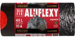 Alufix Saci de gunoi retractabili. 45 ℓ/10 buc, 28 mic, LDPE