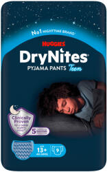 Huggies Drynites éjszakai pelenka, 13+ éves korú fiúknak, 48-60 kg, 9 db