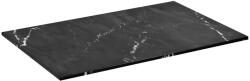 Sapho Skara - Munkalap mosdó alá 81x46 cm, matt fekete CG028-0598 (CG028-0598)