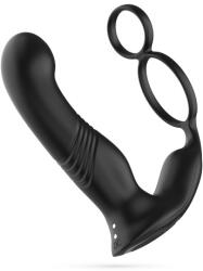 Crushious Erixos Vibrator pentru Prostata cu Telecomanda 9 Moduri de Atingere si Vibratie 9 Moduri de Impingere